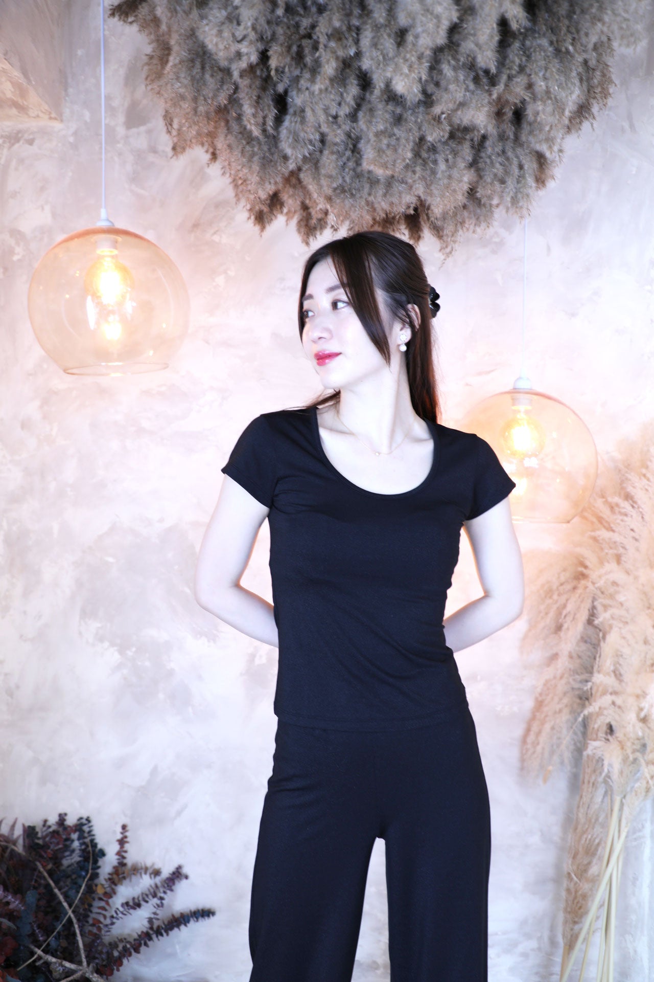 Lame Glow T-shirts / midnight black