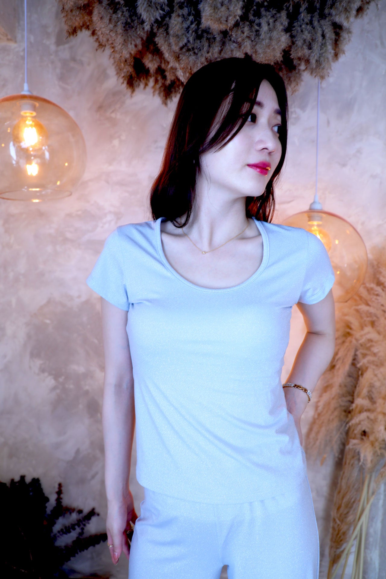 Lame Glow T-shirts / Cool white