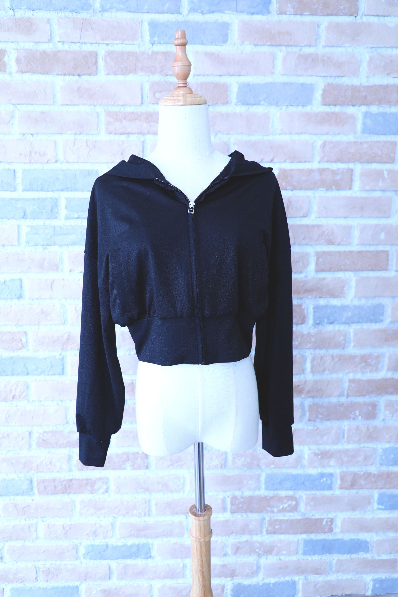 Lame Glow Hoodie / Midnight black