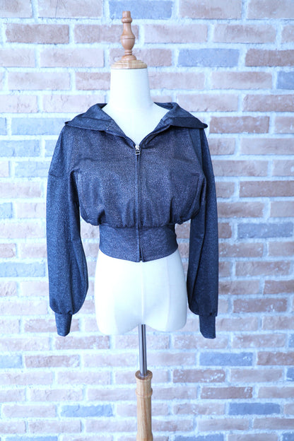 Lame Glow Hoodie / Moon gray