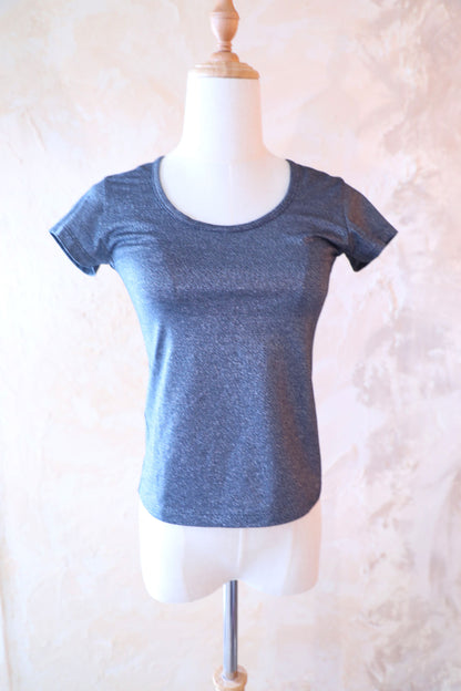 Lame Glow T-shirts / Moon gray