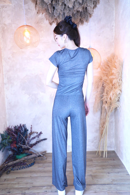 Lame Glow T-shirts / Moon gray