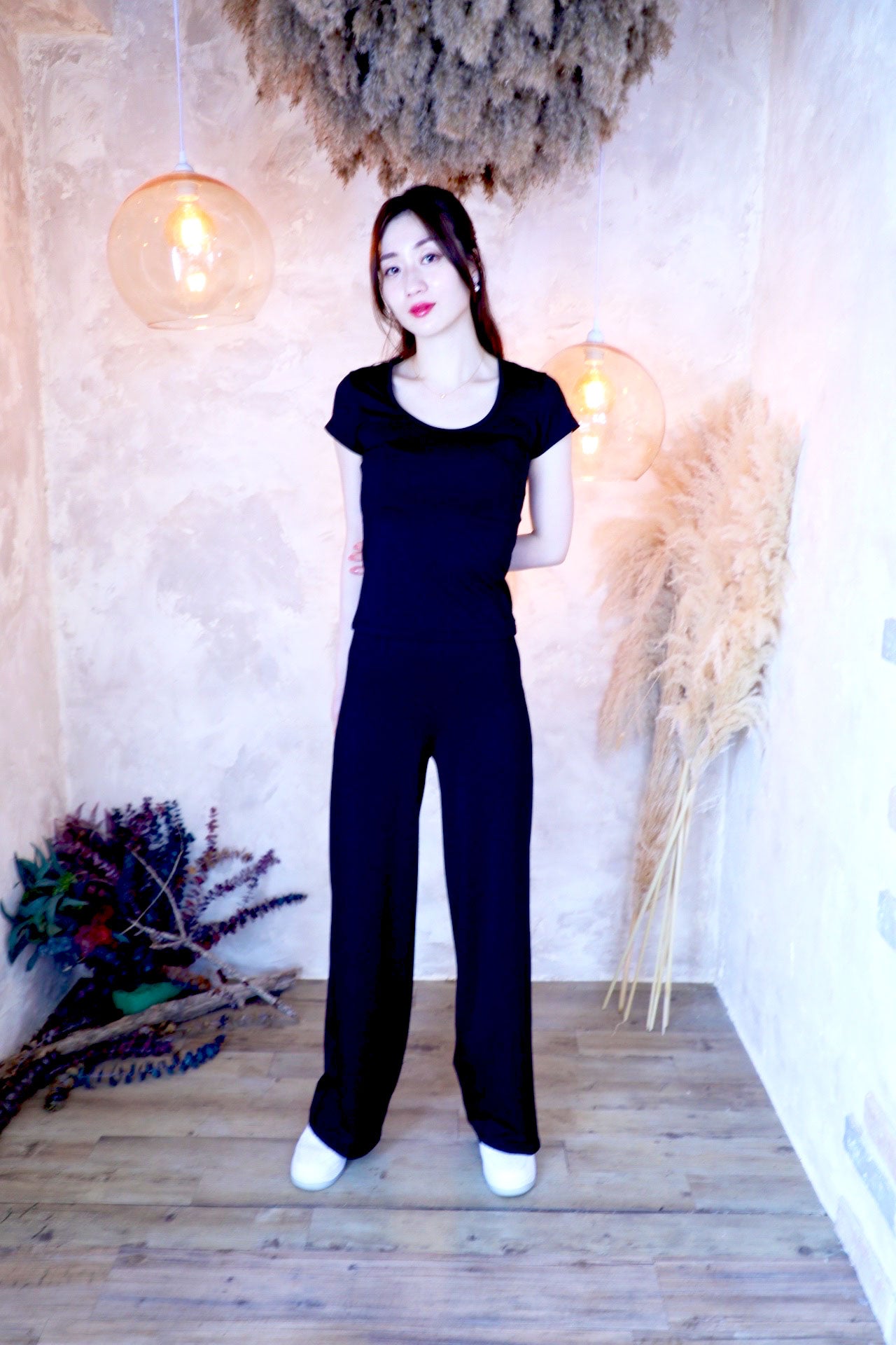 Lame Glow T-shirts / midnight black