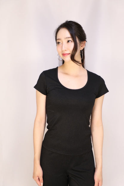 Lame Glow T-shirts / midnight black